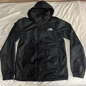 North Face Men’s Resolve 2 Waterproof Jacket, TNF Black, XS